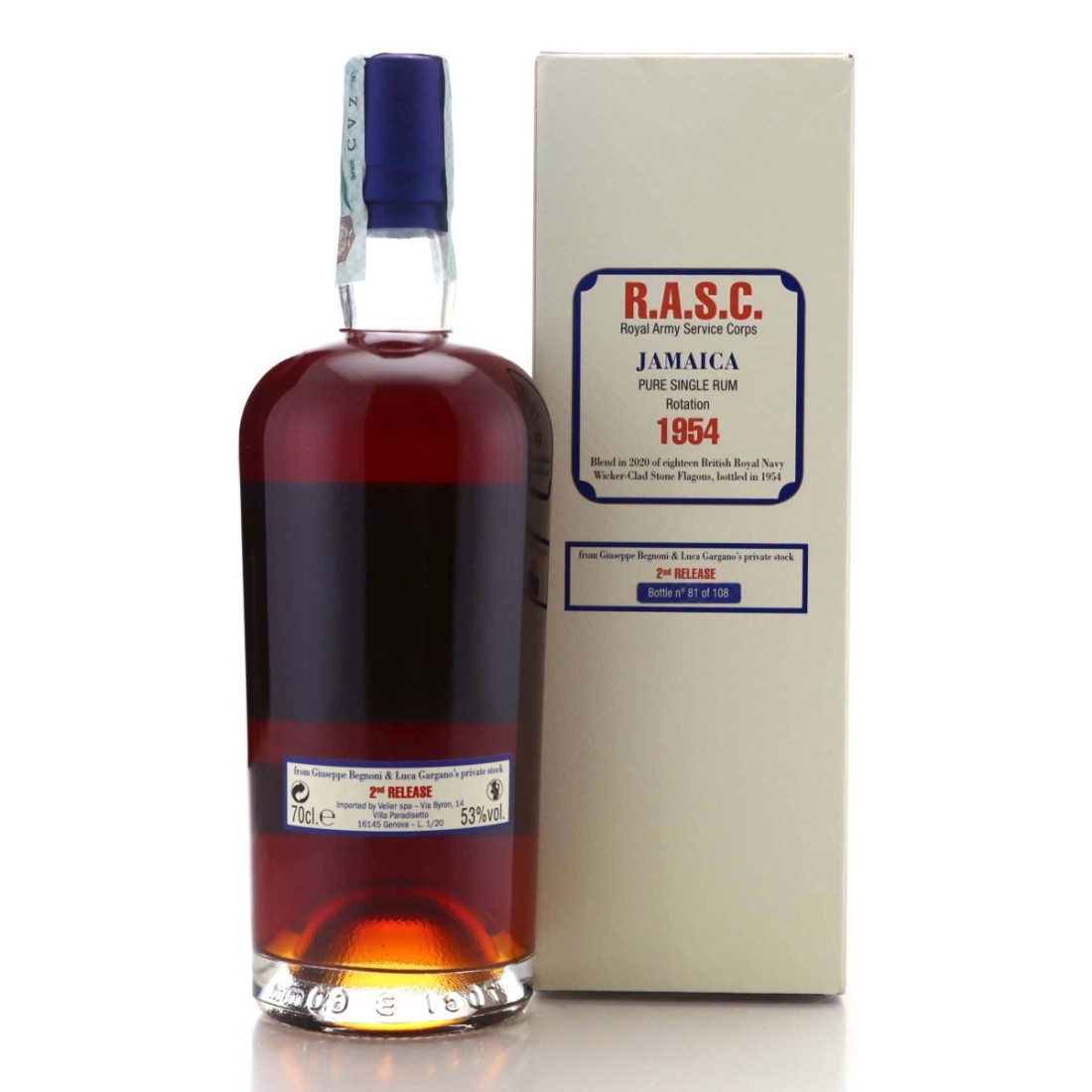 Image for R.A.S.C. Jamaica Rum Rotation 1954 2nd Release