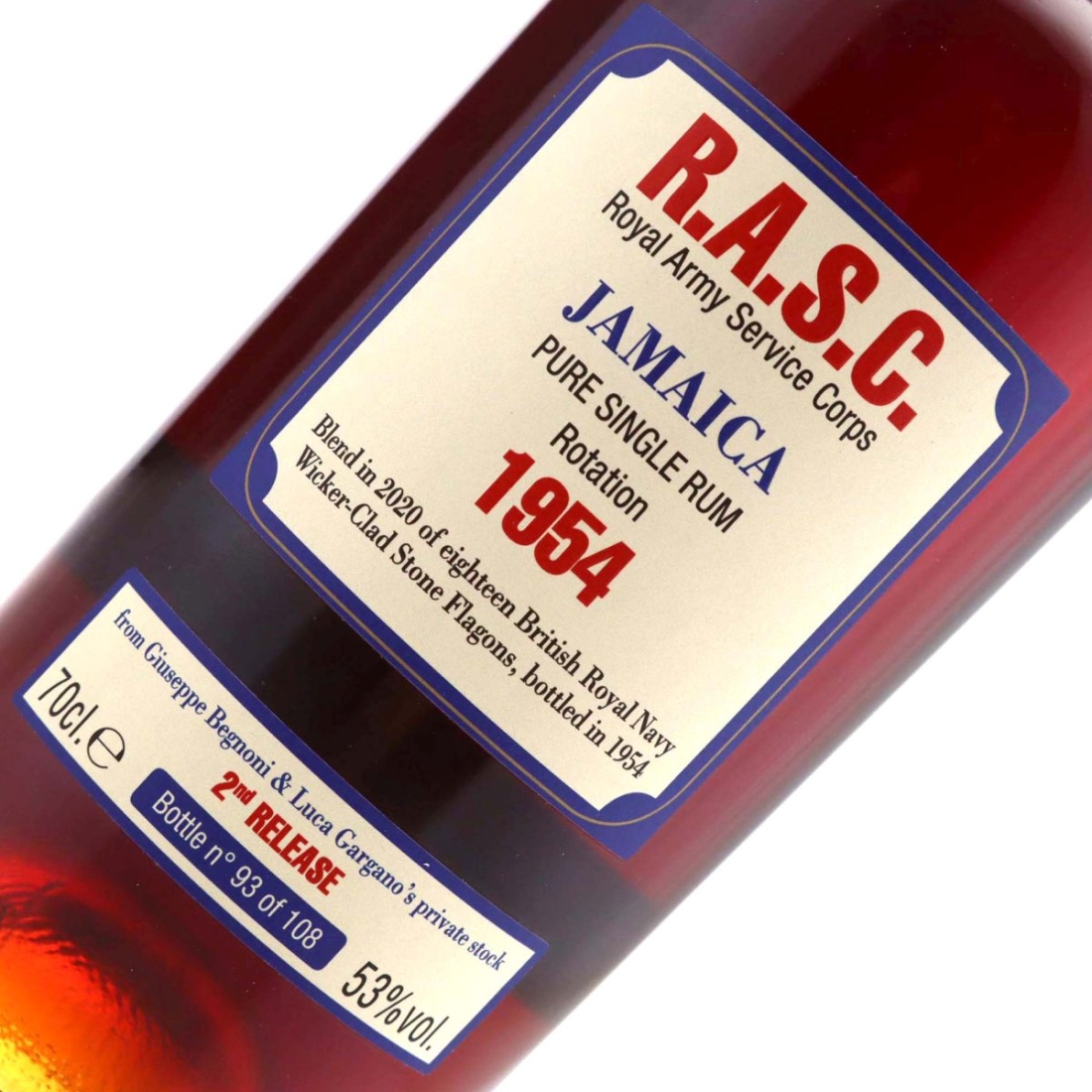 Image for R.A.S.C. Jamaica Rum Rotation 1954 2nd Release