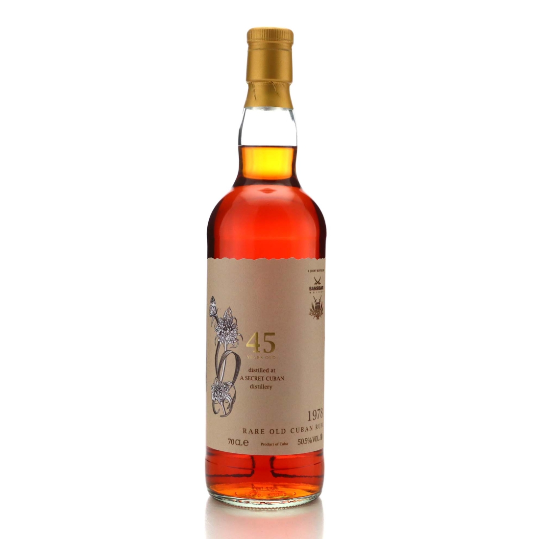 Cuban Rum 1978 Sansibar 45 Year Old / Dein Whisky