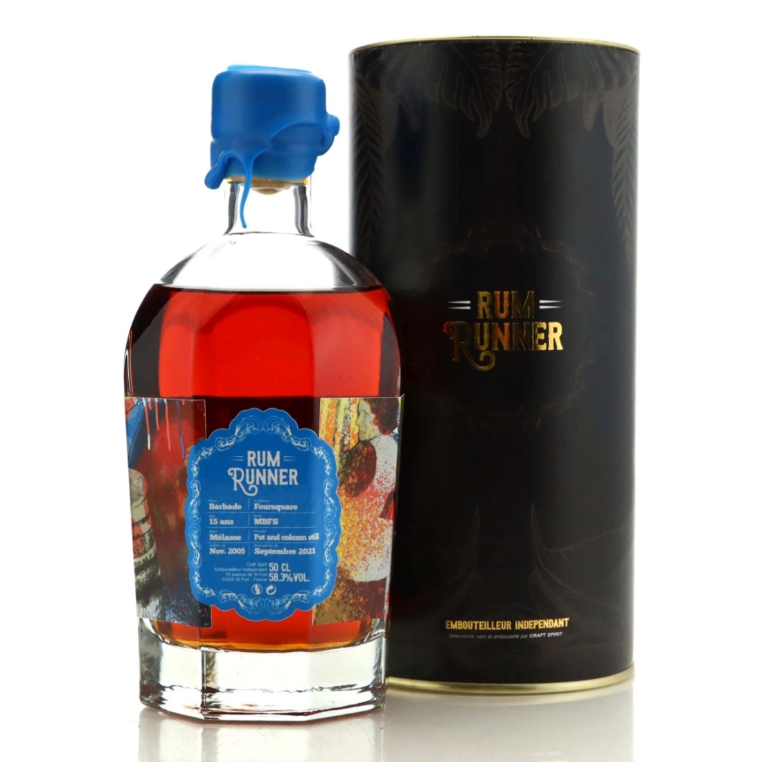 Foursquare 2005 Rum Runner 15 Year Old 50cl