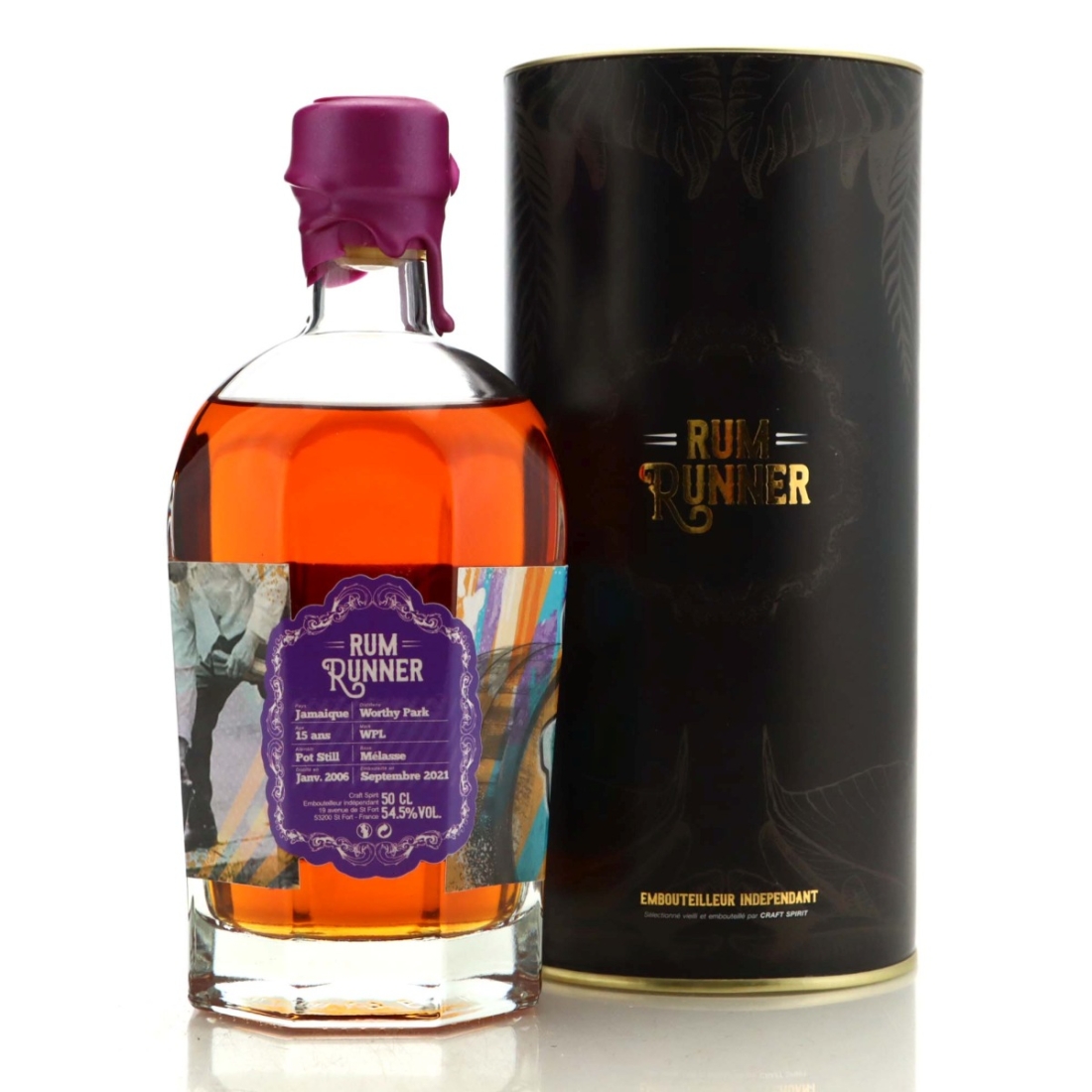 Worthy Park WPL 2006 Rum Runner 15 Year Old 50cl