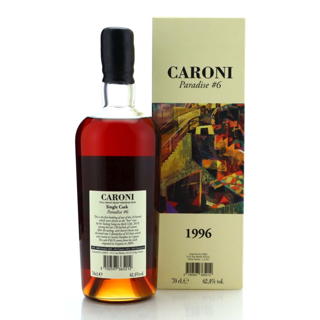 Image for Caroni 1996 Velier Single Cask Heavy Paradise #6