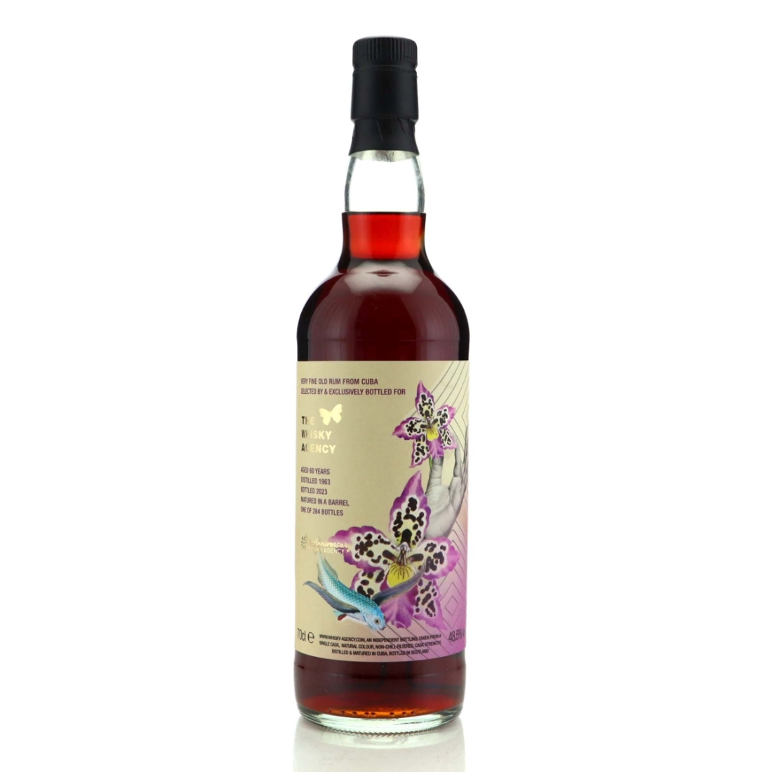 Image for Cuban Rum 1963 Whisky Agency 60 Year Old / 15th Anniversary