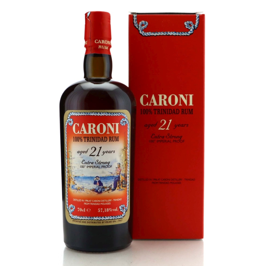 Image for Caroni 1996 100% Trinidad Rum 21 Year Old