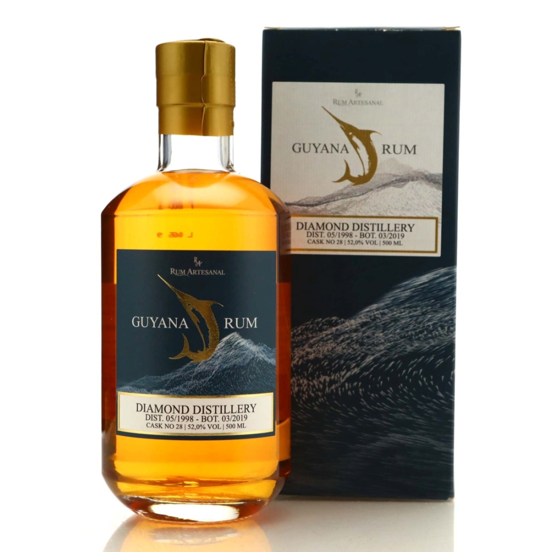 Diamond MEEA 1998 Rum Artesanal 50cl