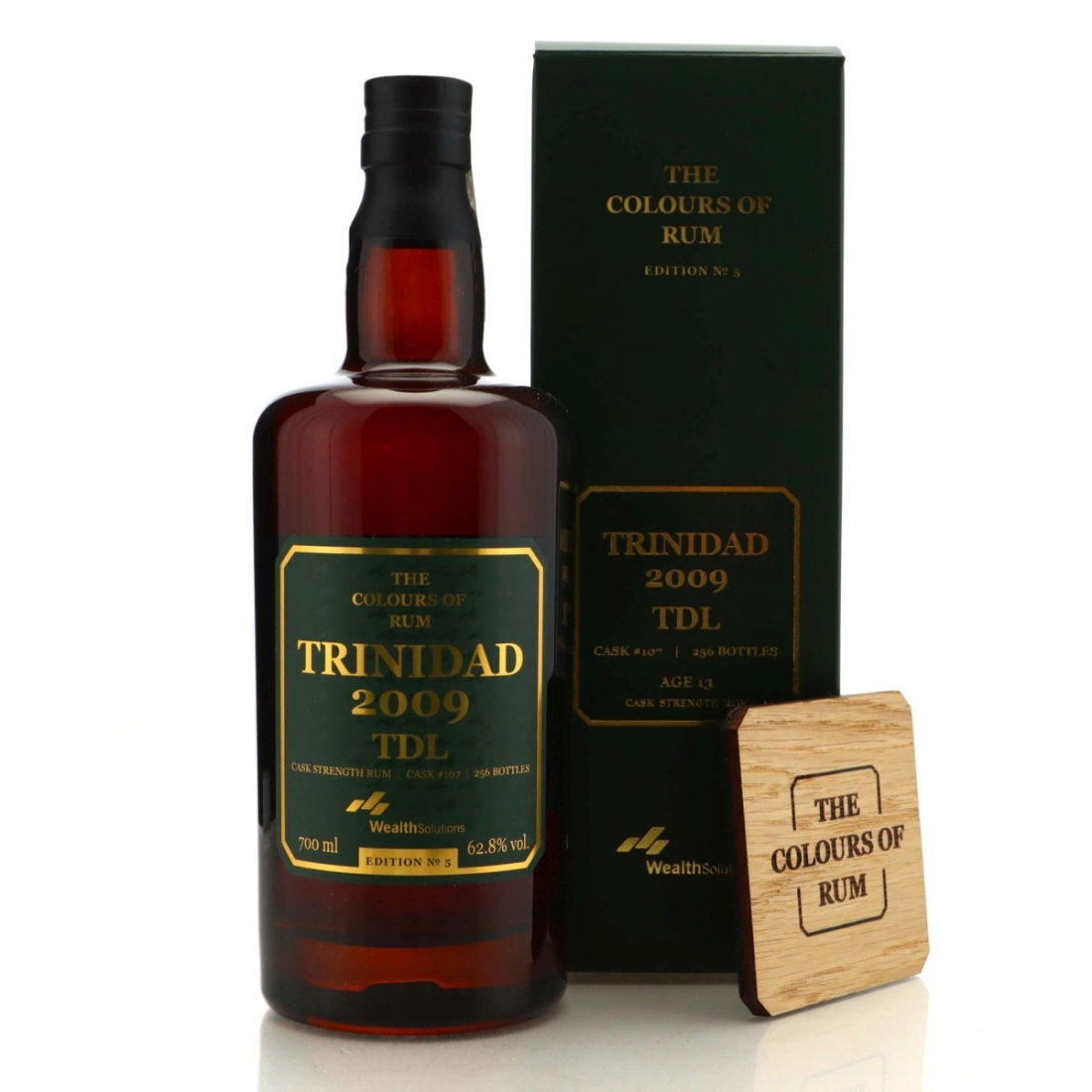 Trinidad Distillers 2009 Colours of Rum 13 Year Old #107