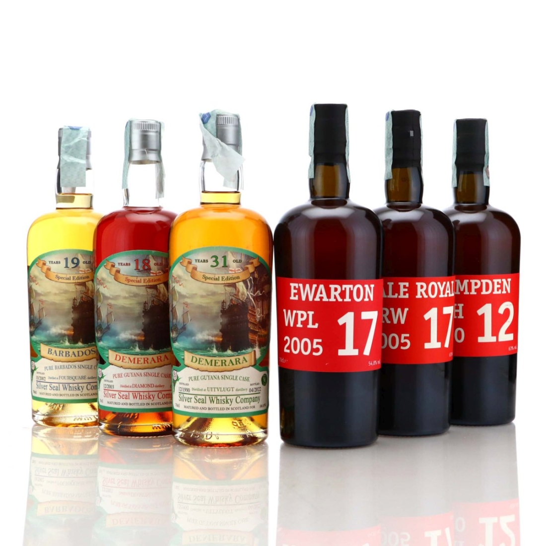 Image for Silver Seal & Velier Box Set 2023 6 x 70cl
