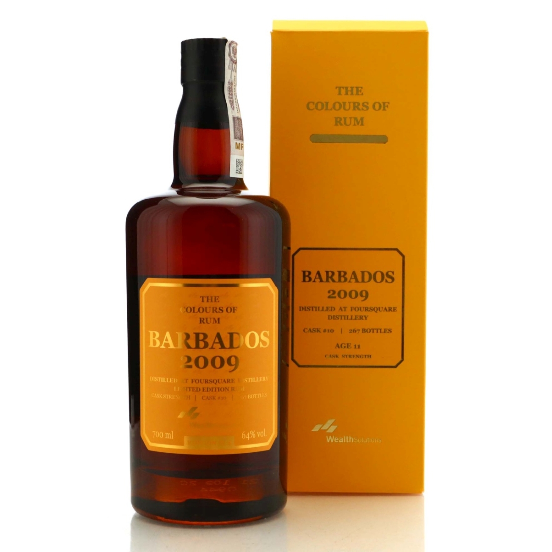 Image for Foursquare 2009 The Colours of Rum 11 Year Old