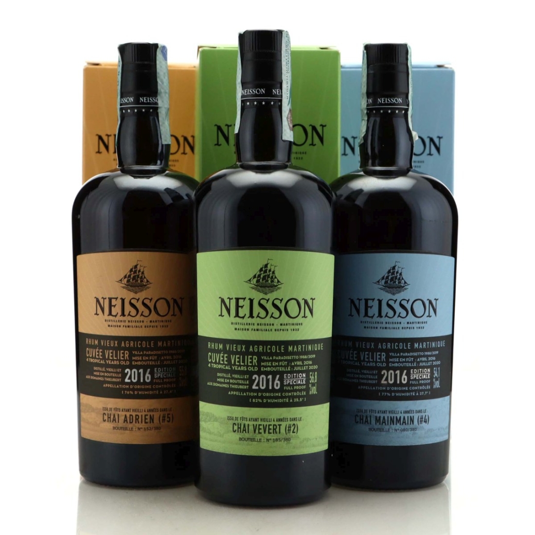 Neisson 2016 Velier 4 Year Old Chai 3 x 70cl