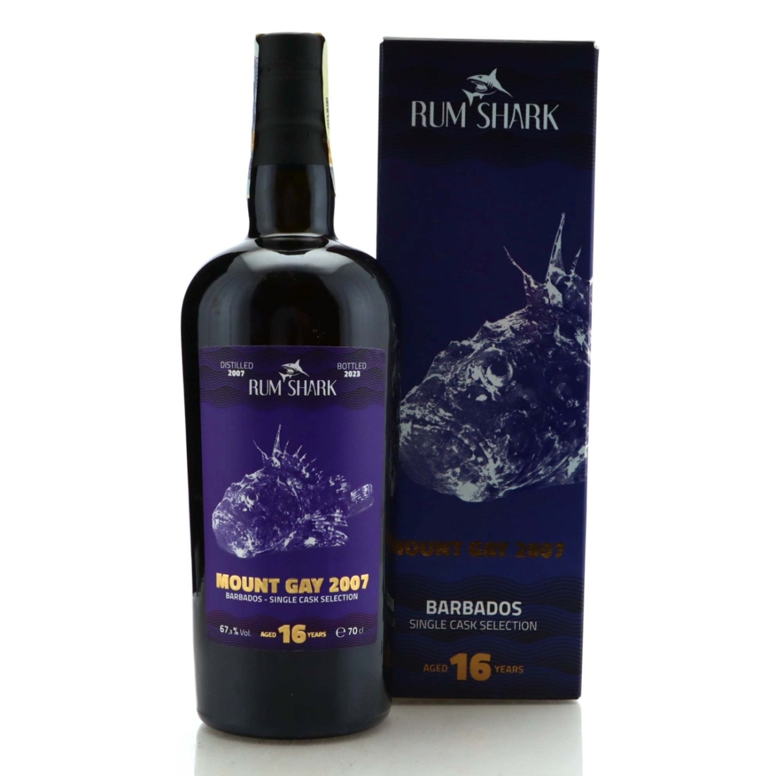 Mount Gay 2007 Rum Shark 16 Year Old #15B