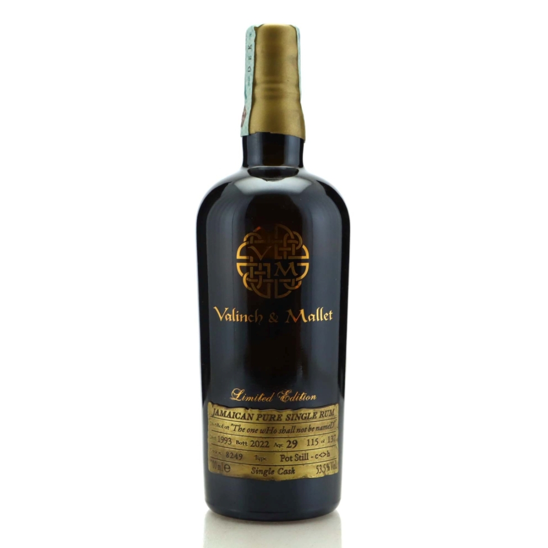 Image for Hampden C<>H 1993 Valinch and Mallet 29 Year Old / Italy Edition
