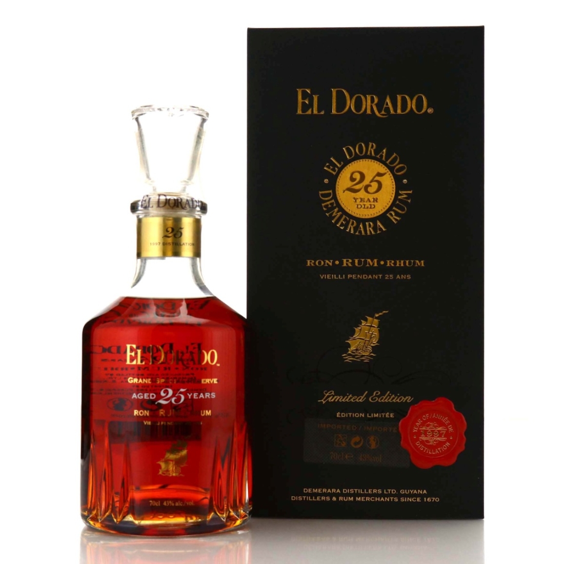 Image for El Dorado 1997 25 Year Old Exquisite Reserve