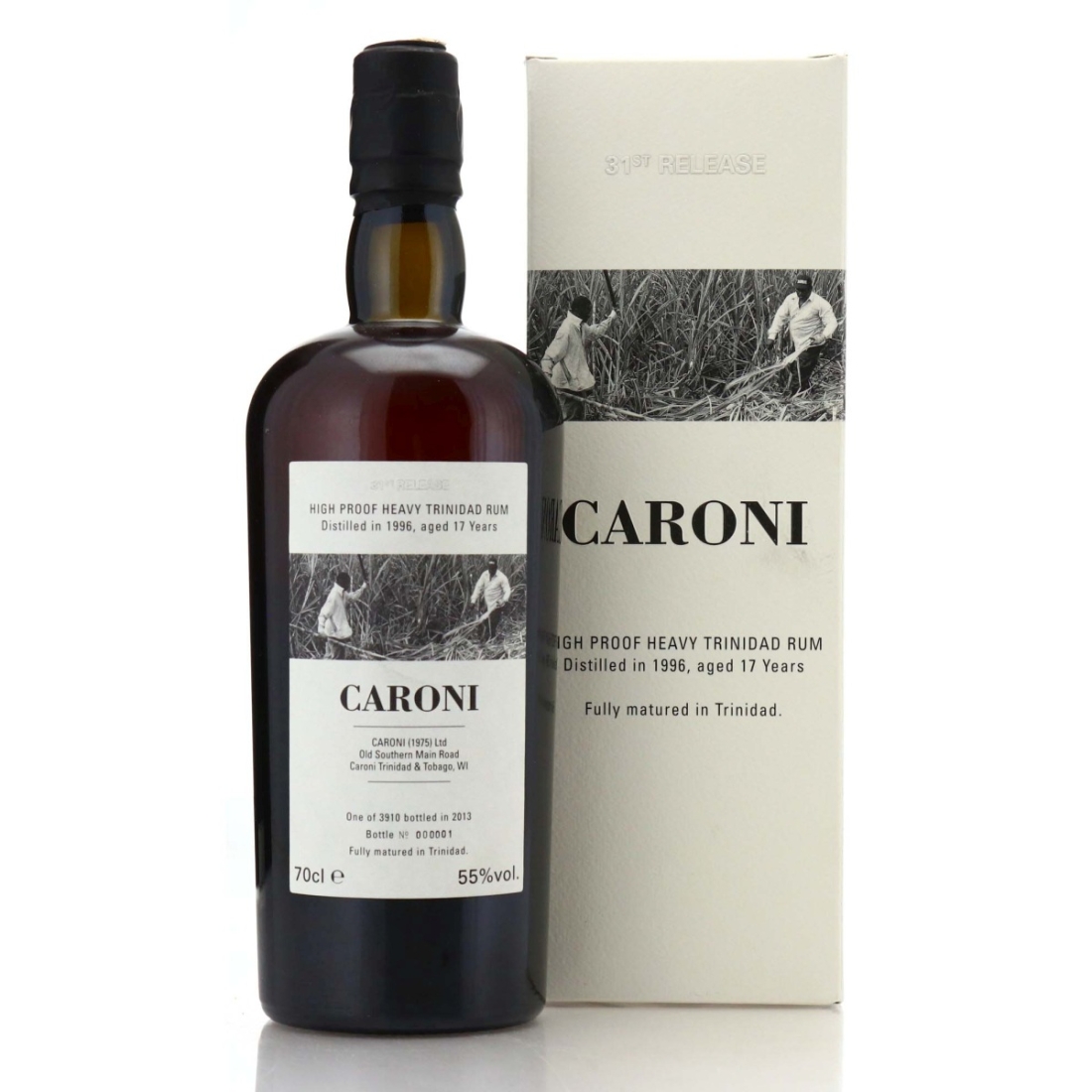 Image for Caroni 1996 High Proof 17 Year Old Heavy