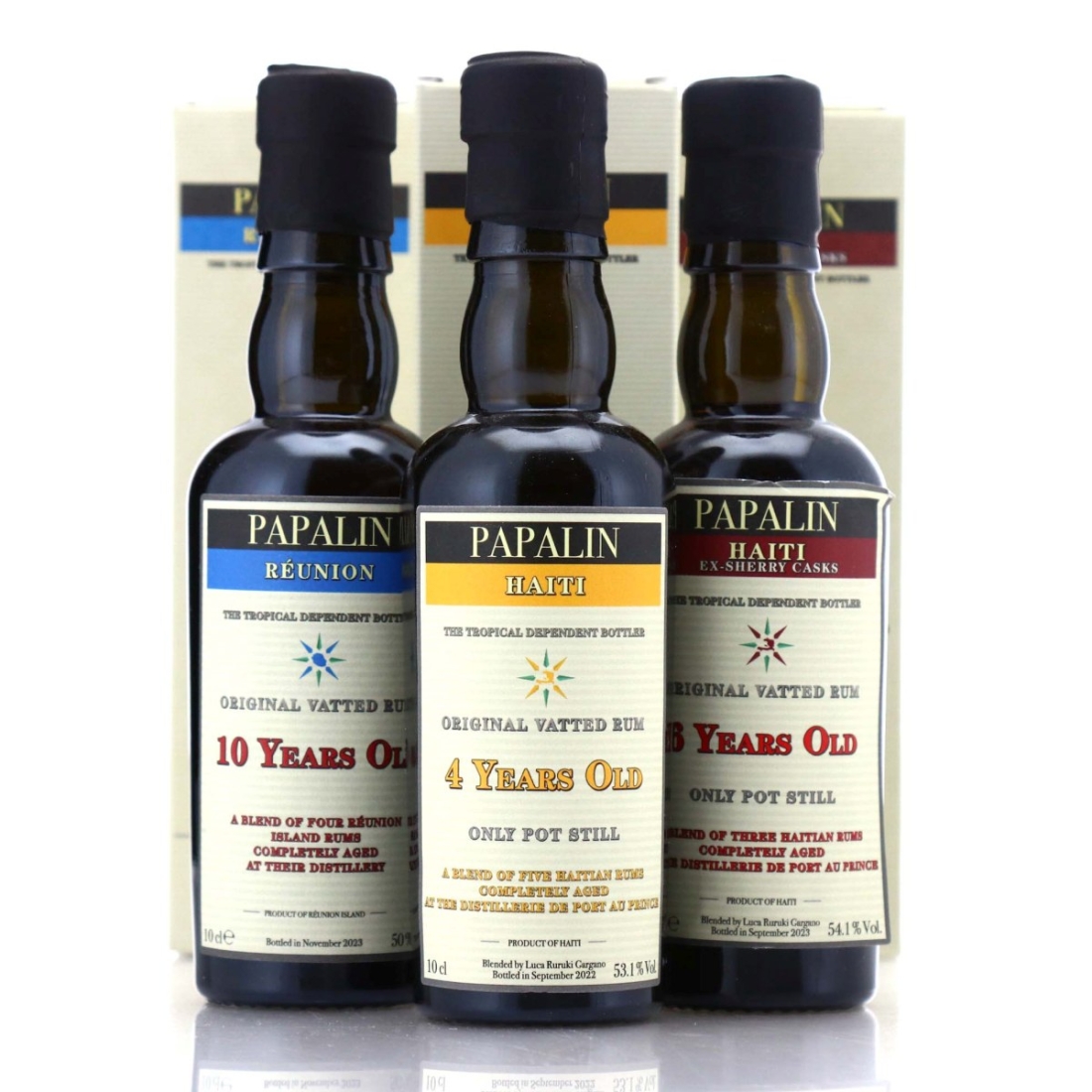 Papalin Velier Original Vatted Rum 3 x 10cl