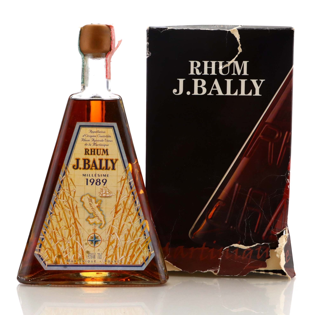 Image for J. Bally 1989 Rhum Vieux Pyramide