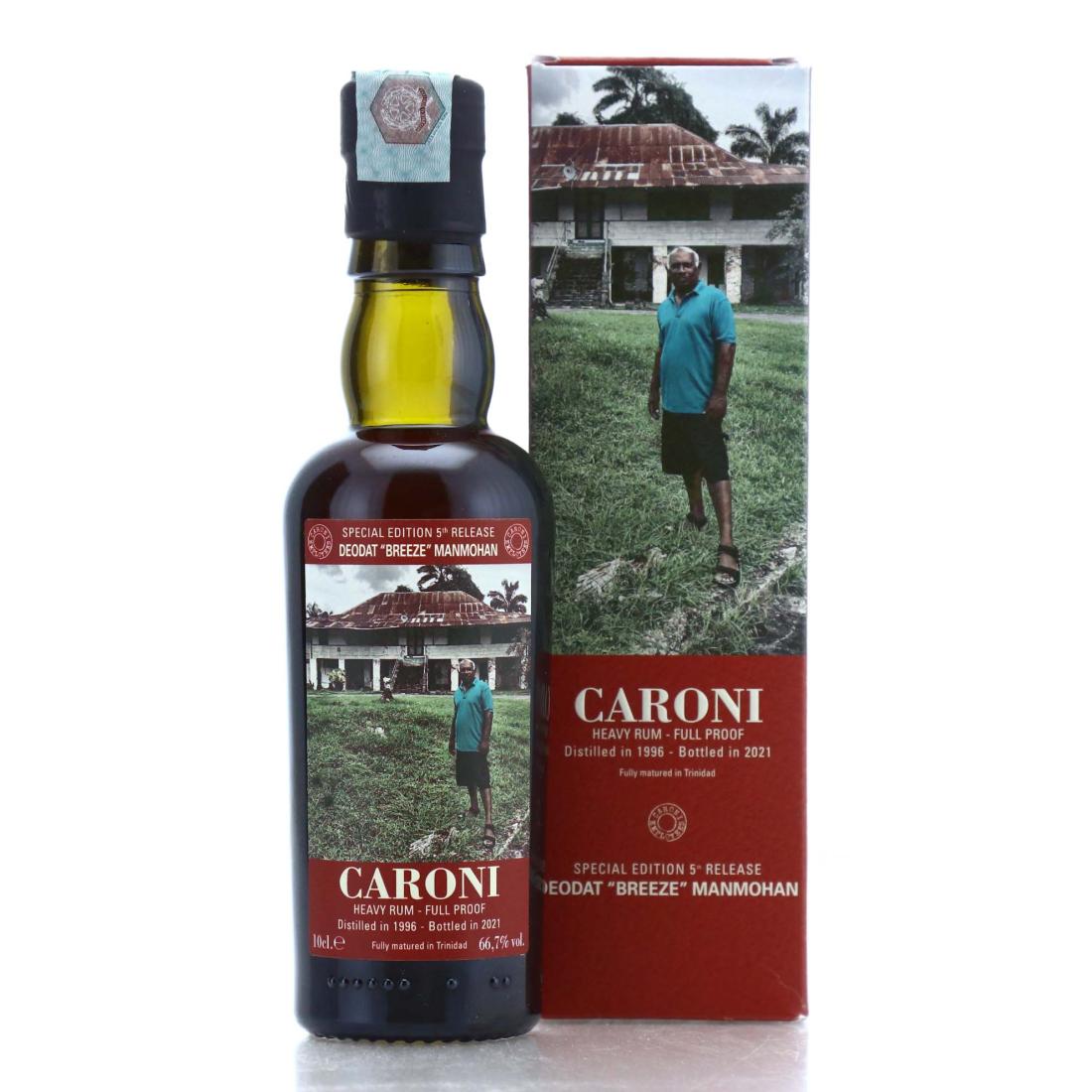 Image for Caroni 1996 Velier Full Proof Heavy 10cl / Deodat 'Breeze' Manmohan