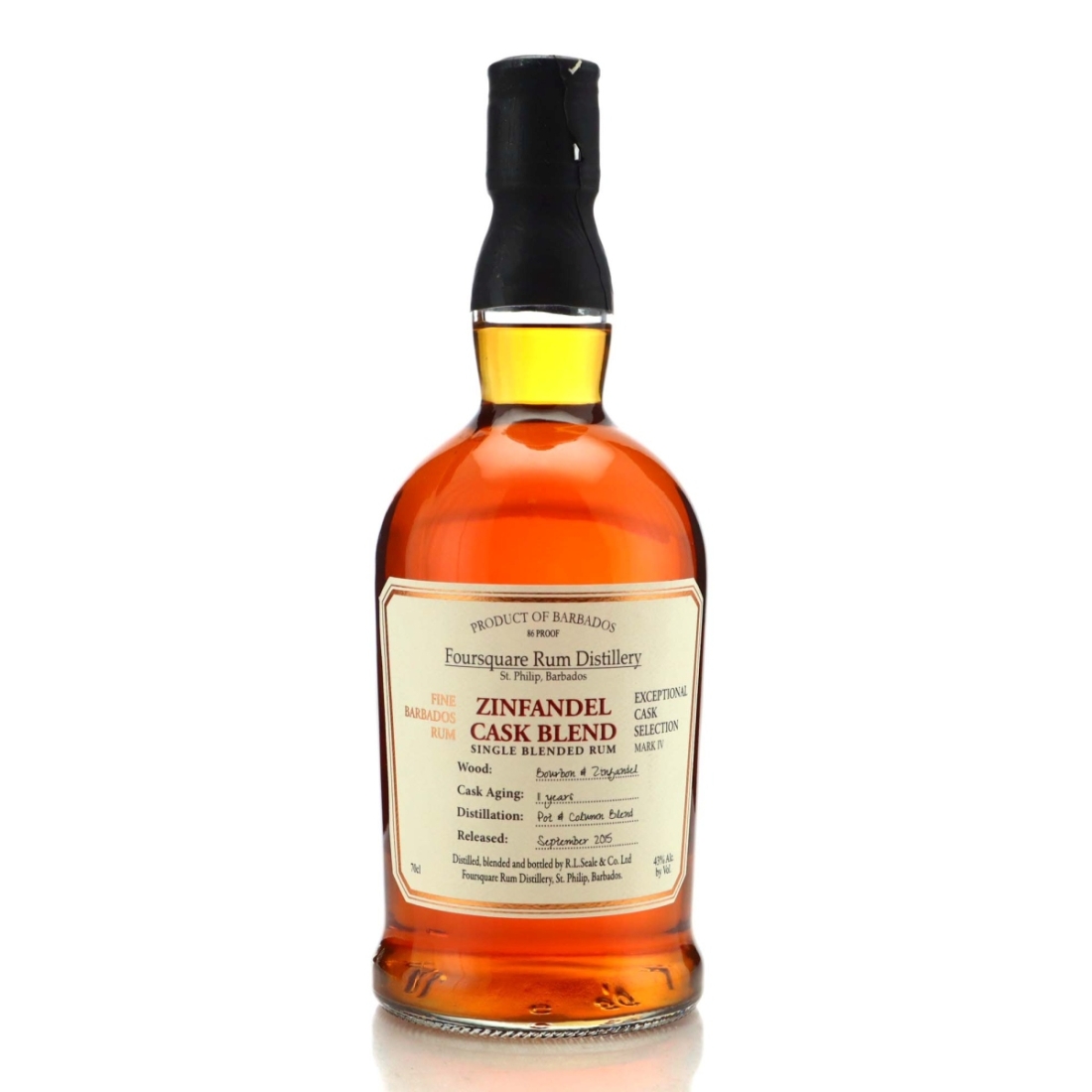 Image for Foursquare Zinfandel Cask Blend 11 Year Old