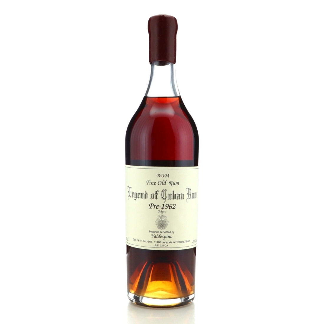 Image for Valdespino Legend of Cuban Rum pre-1962