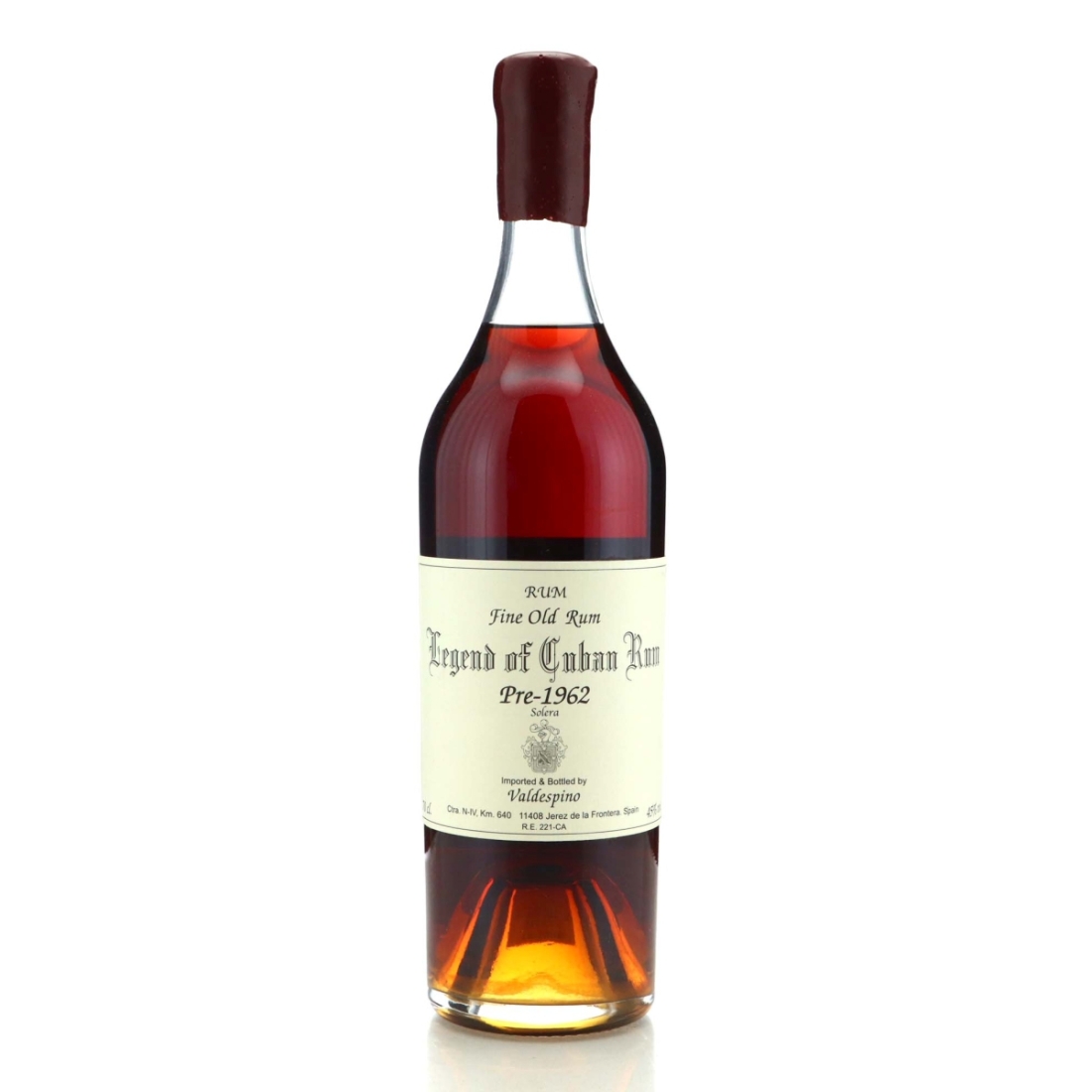 Image for Valdespino Legend of Cuban Rum pre-1962