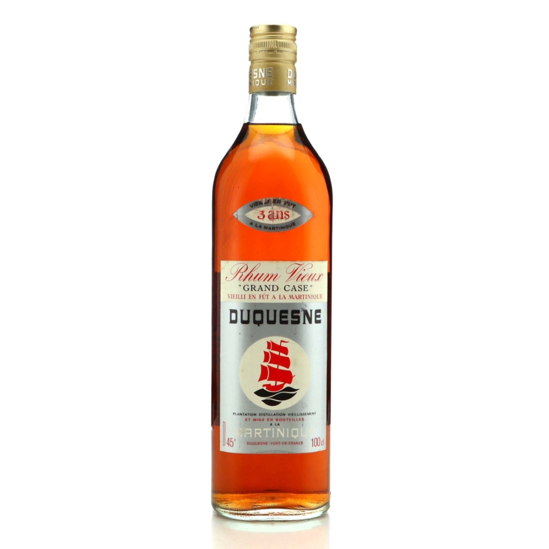 Duquesne 3 Year Old Grand Case Rhum Vieux 1 Litre