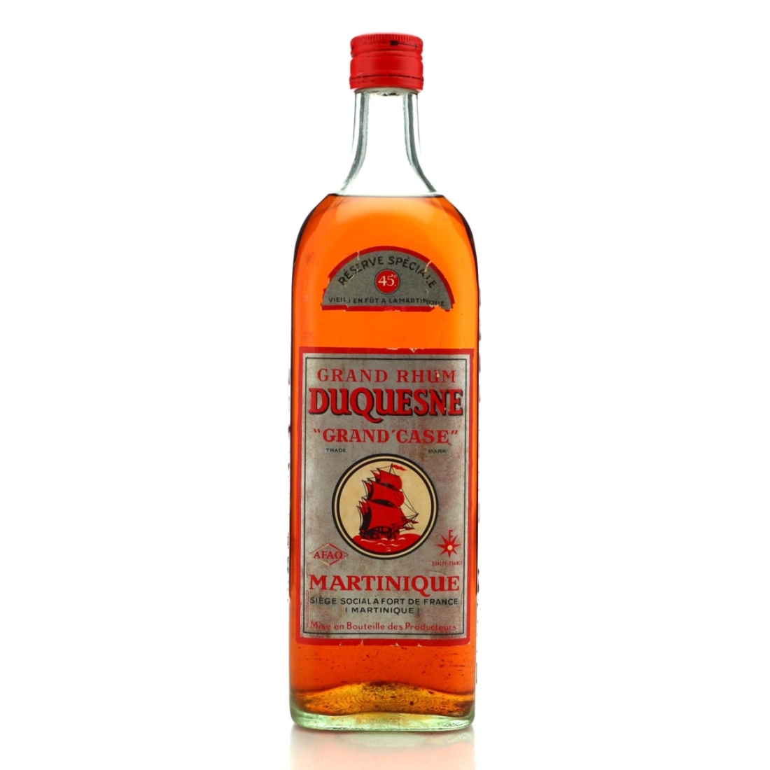 Duquesne Grand Case Grand Rhum 1 Litre circa 1960s