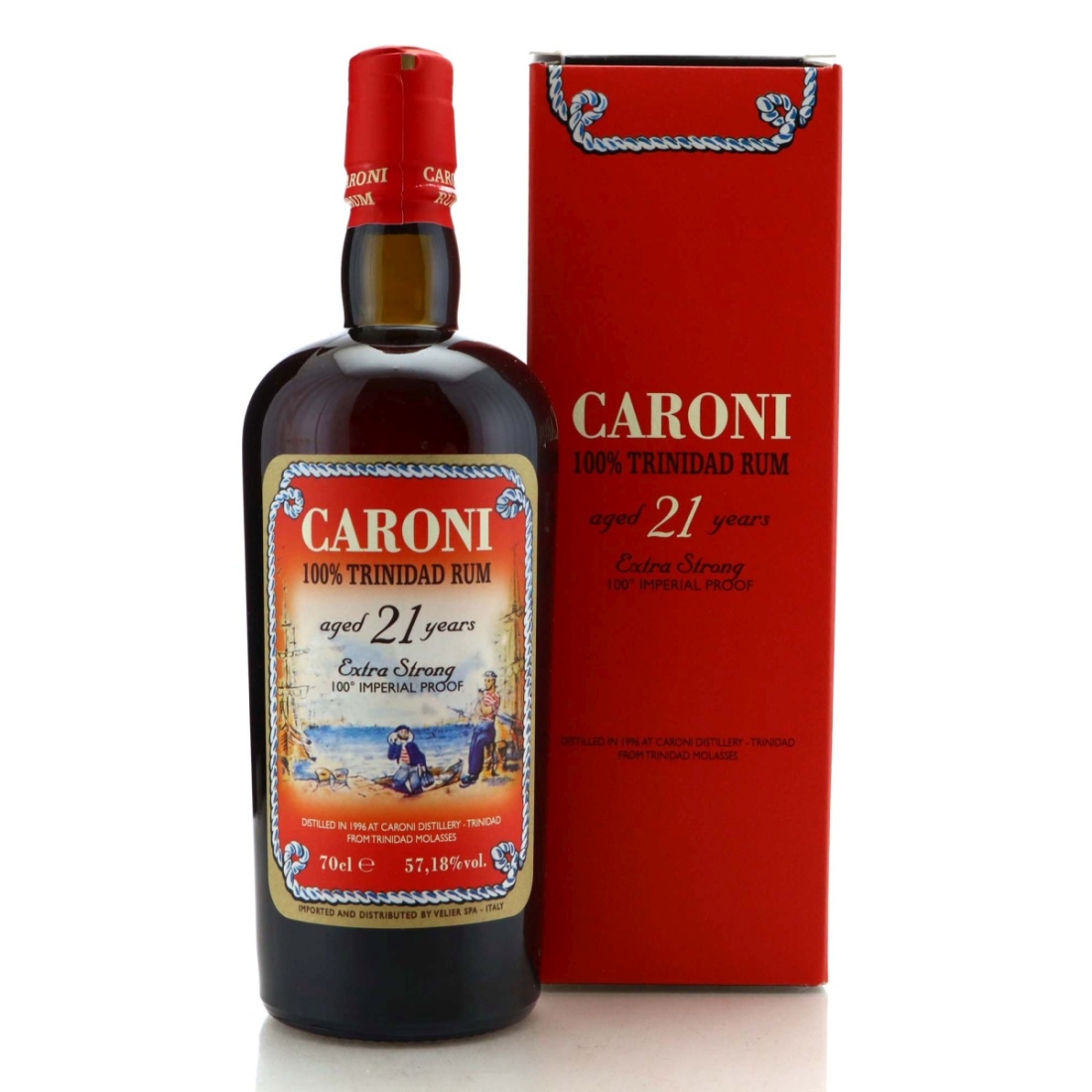 Image for Caroni 1996 100% Trinidad Rum 21 Year Old