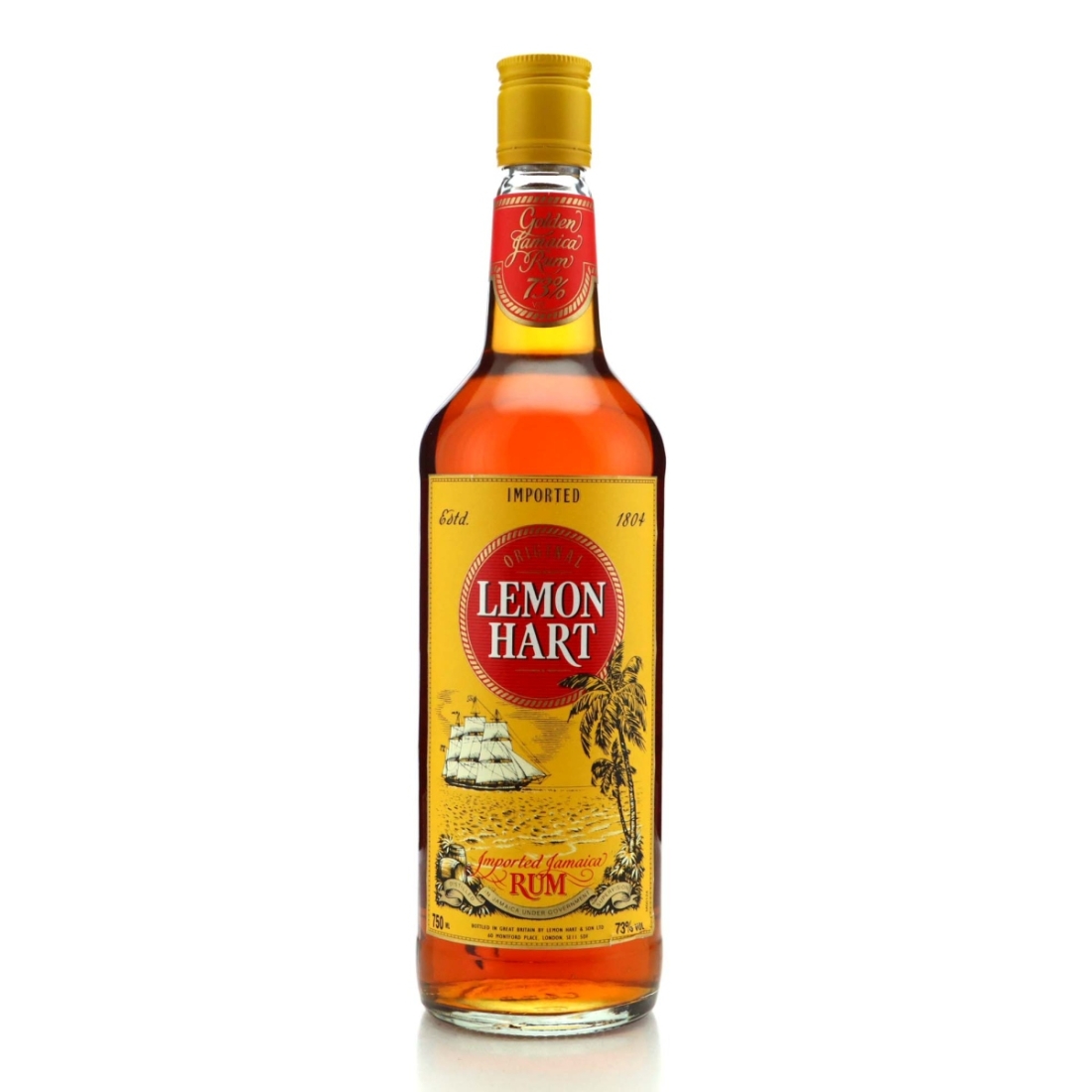 Image for Lemon Hart Golden Jamaica Rum 73%
