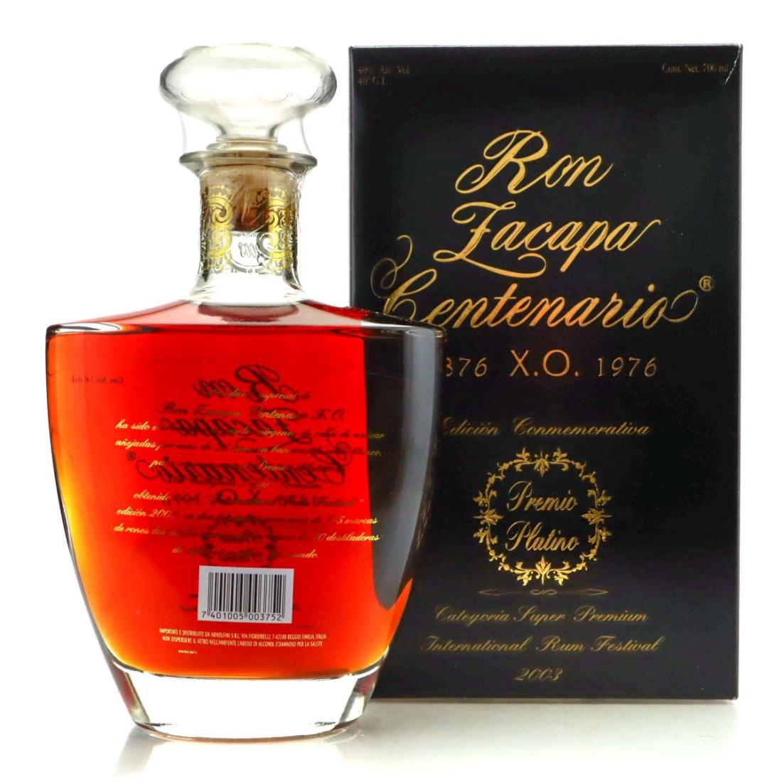 Image for Ron Zacapa Centenario XO Premio Platino Edition