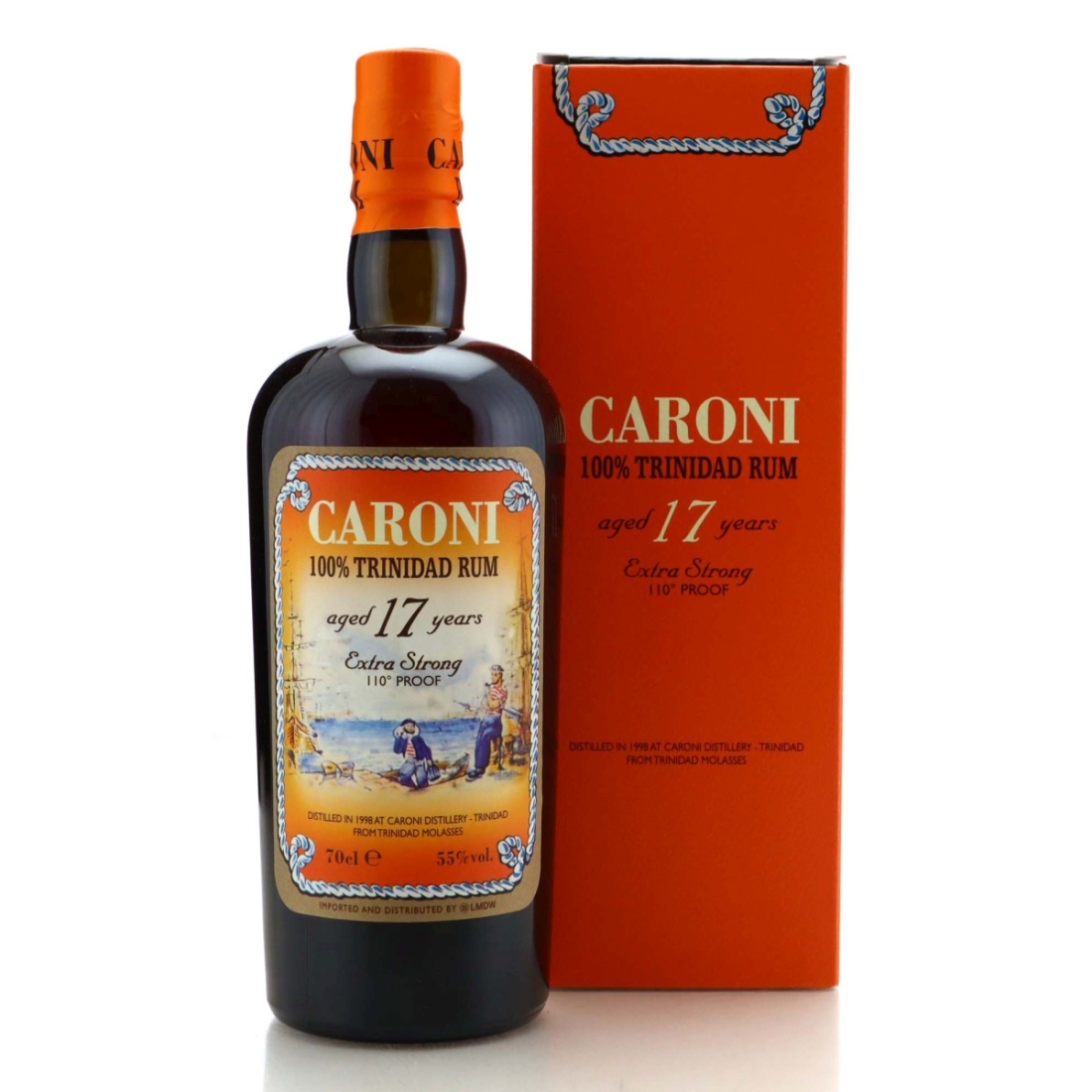 Image for Caroni 1998 100% Trinidad Rum 17 Year Old