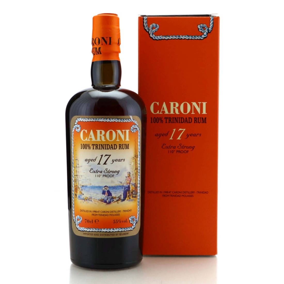 Image for Caroni 1998 100% Trinidad Rum 17 Year Old
