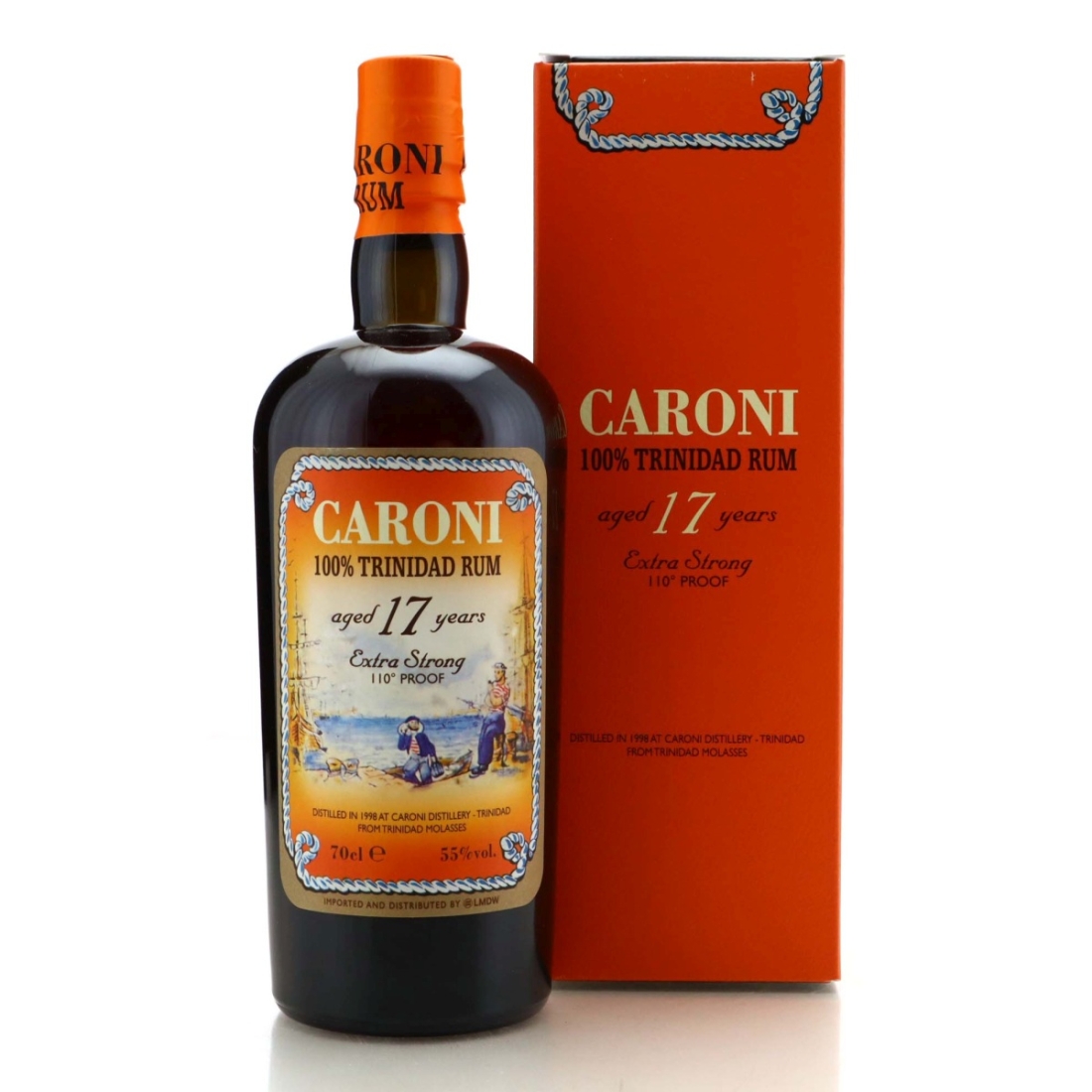 Image for Caroni 1998 100% Trinidad Rum 17 Year Old