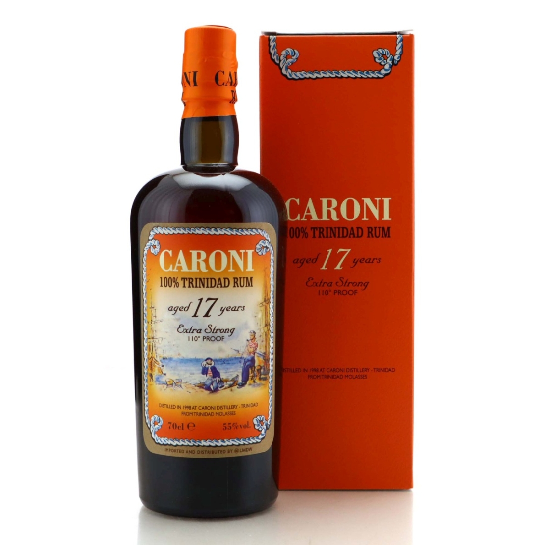Image for Caroni 1998 100% Trinidad Rum 17 Year Old