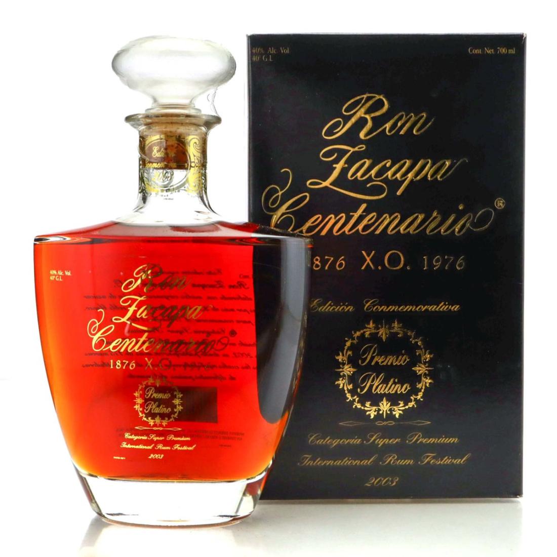 Image for Ron Zacapa Centenario XO Premio Platino Edition