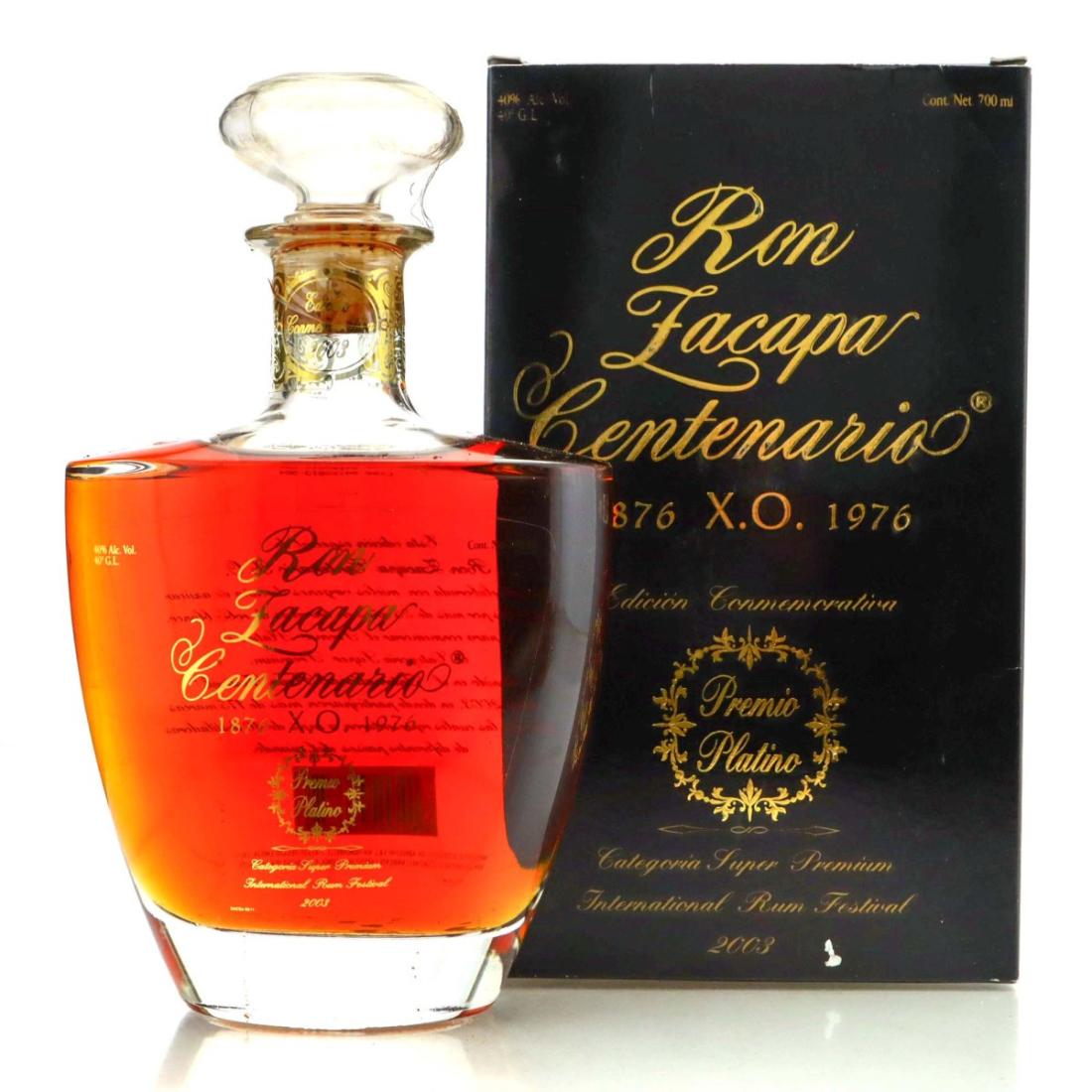 Image for Ron Zacapa Centenario XO Premio Platino Edition