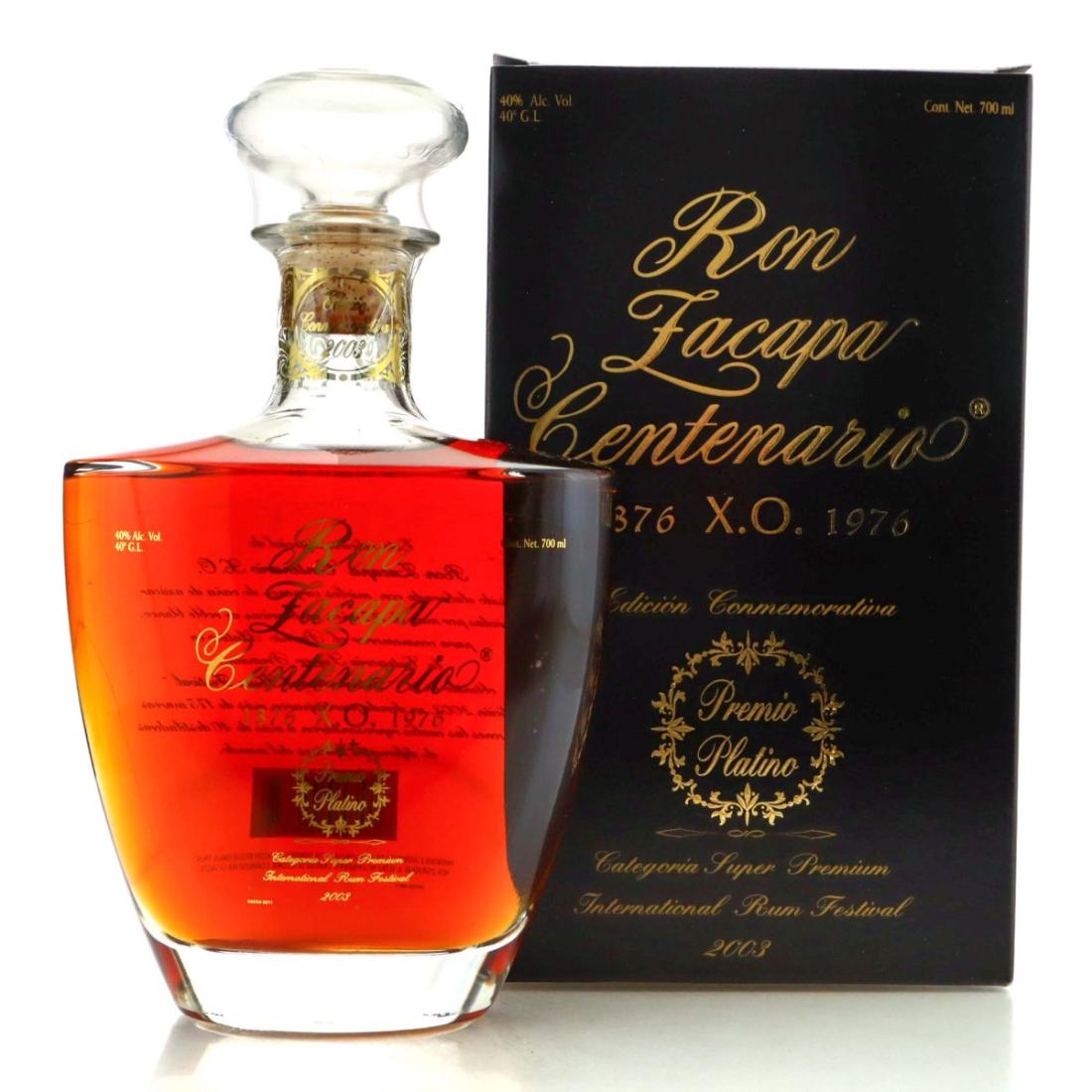 Image for Ron Zacapa Centenario XO Premio Platino Edition
