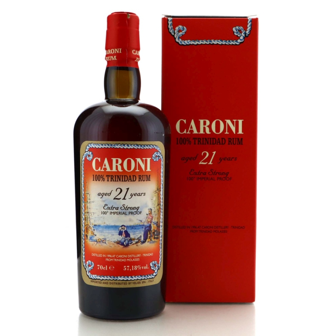 Image for Caroni 1996 100% Trinidad Rum 21 Year Old