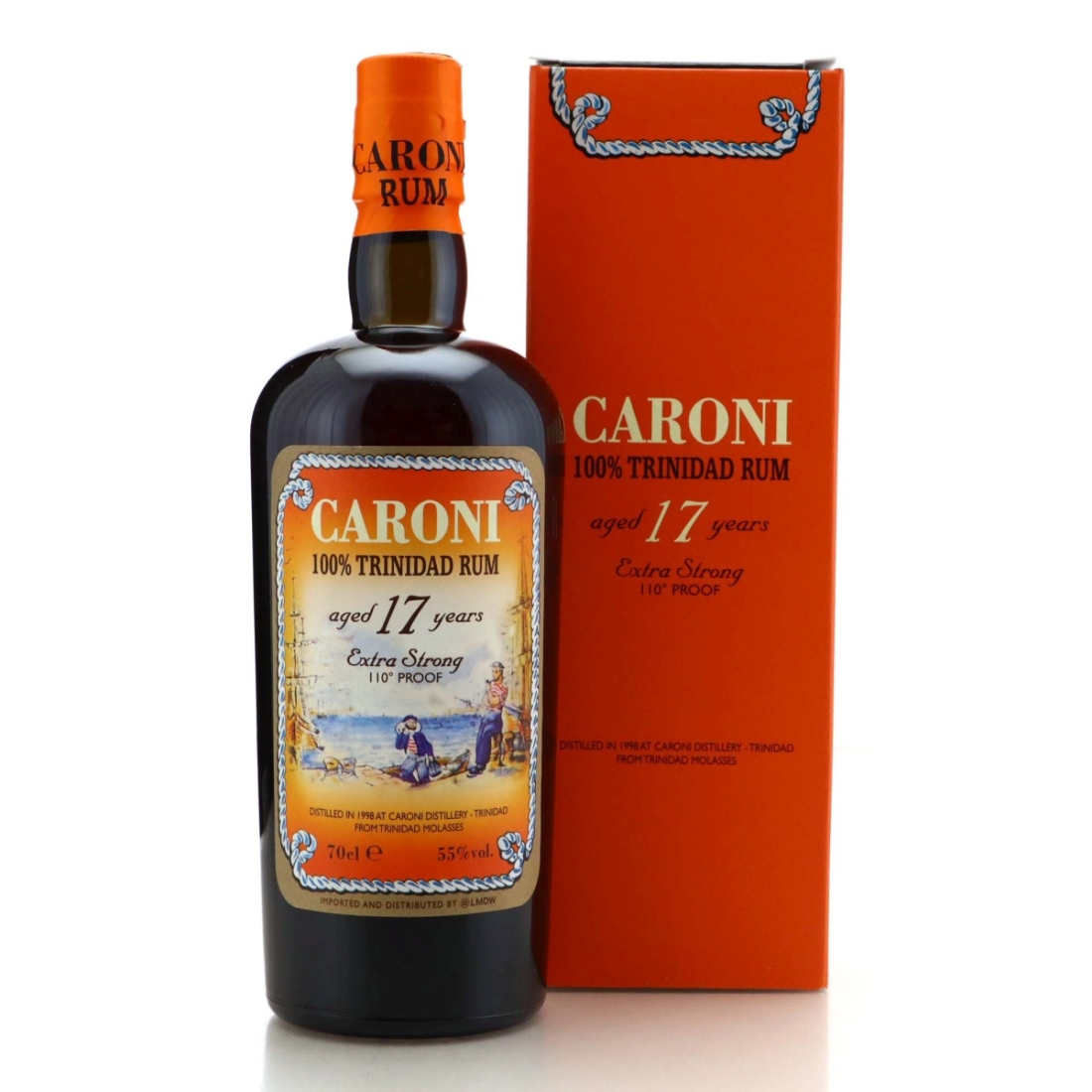 Image for Caroni 1998 100% Trinidad Rum 17 Year Old