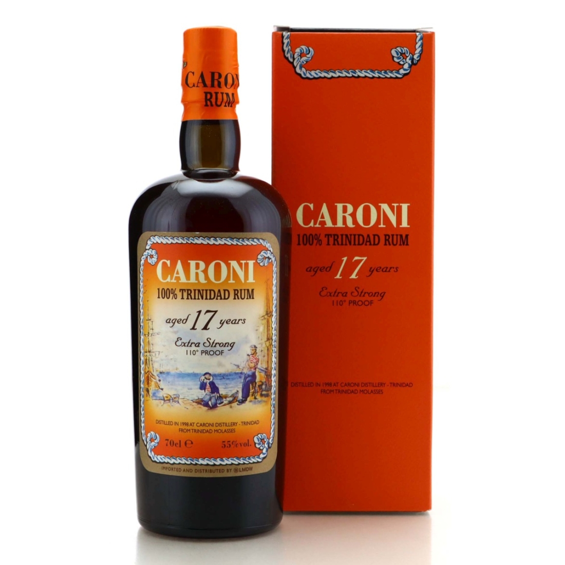 Image for Caroni 1998 100% Trinidad Rum 17 Year Old
