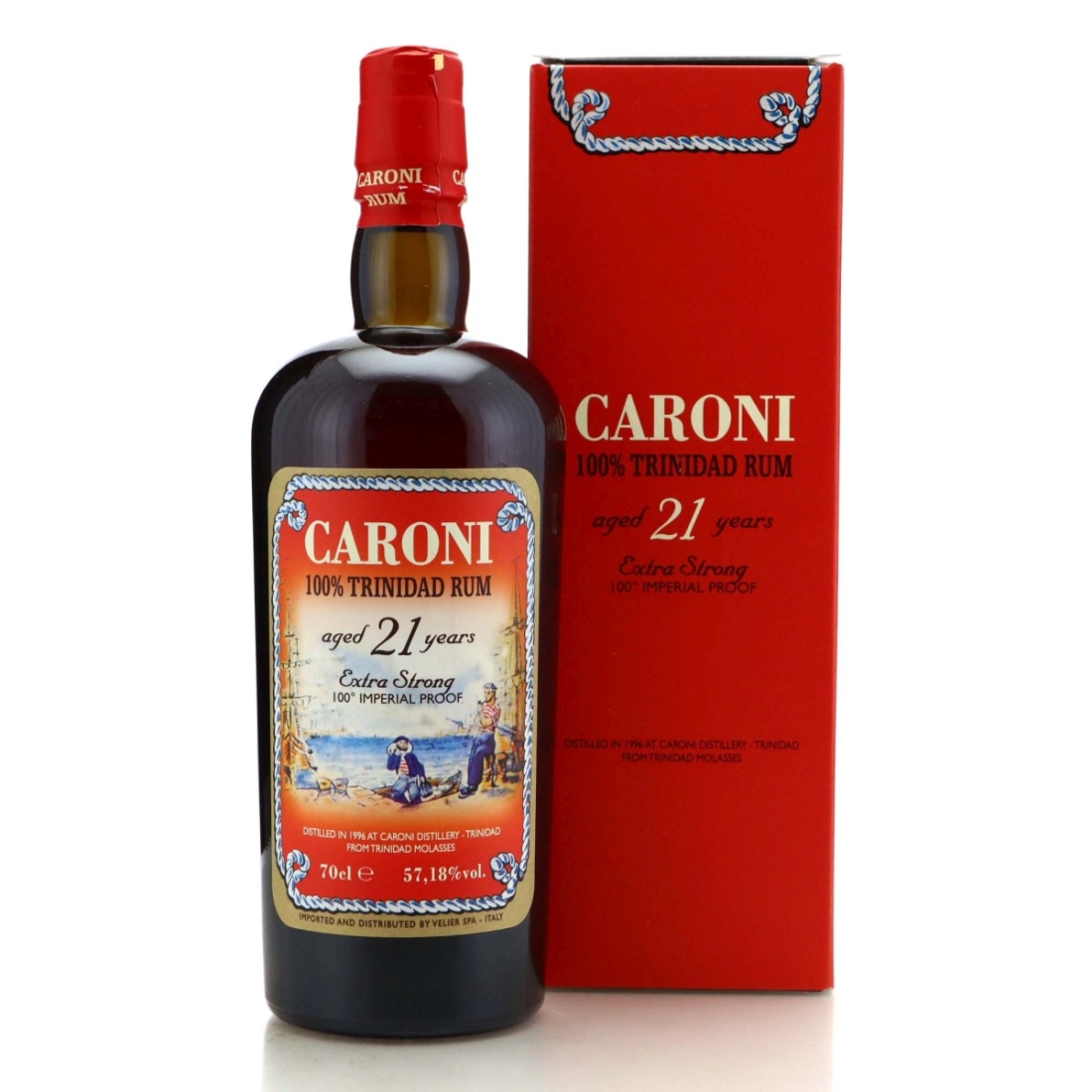 Image for Caroni 1996 100% Trinidad Rum 21 Year Old