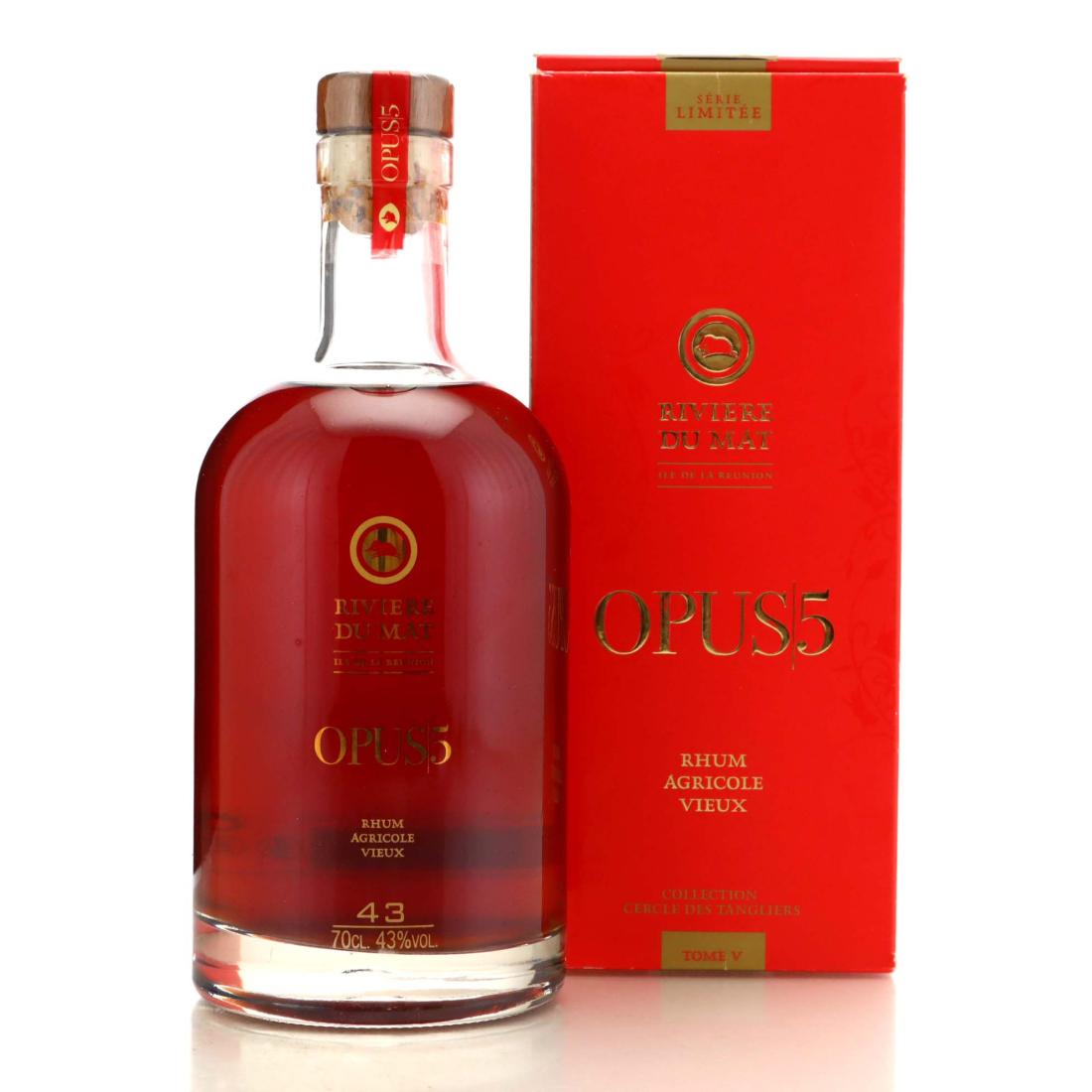 【RIVIERE DU MAT オーパス5】 Riviere du Mat Opus 5 Year Old Rum | Rum Auctioneer