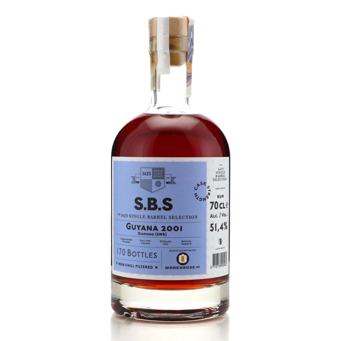 Image for Skeldon SWR 2001 The 1423 SBS Cask Strength