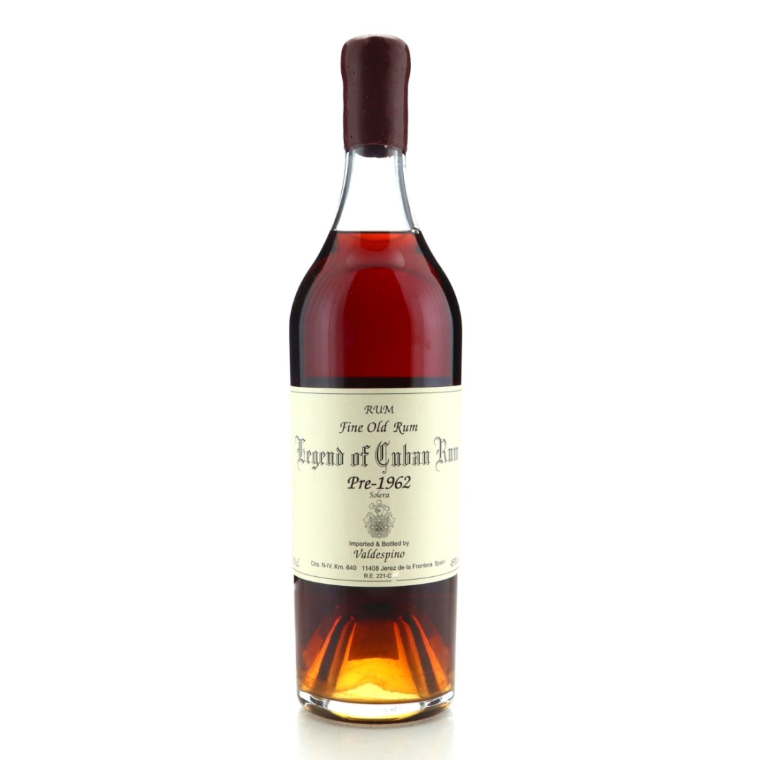 Image for Valdespino Legend of Cuban Rum pre-1962