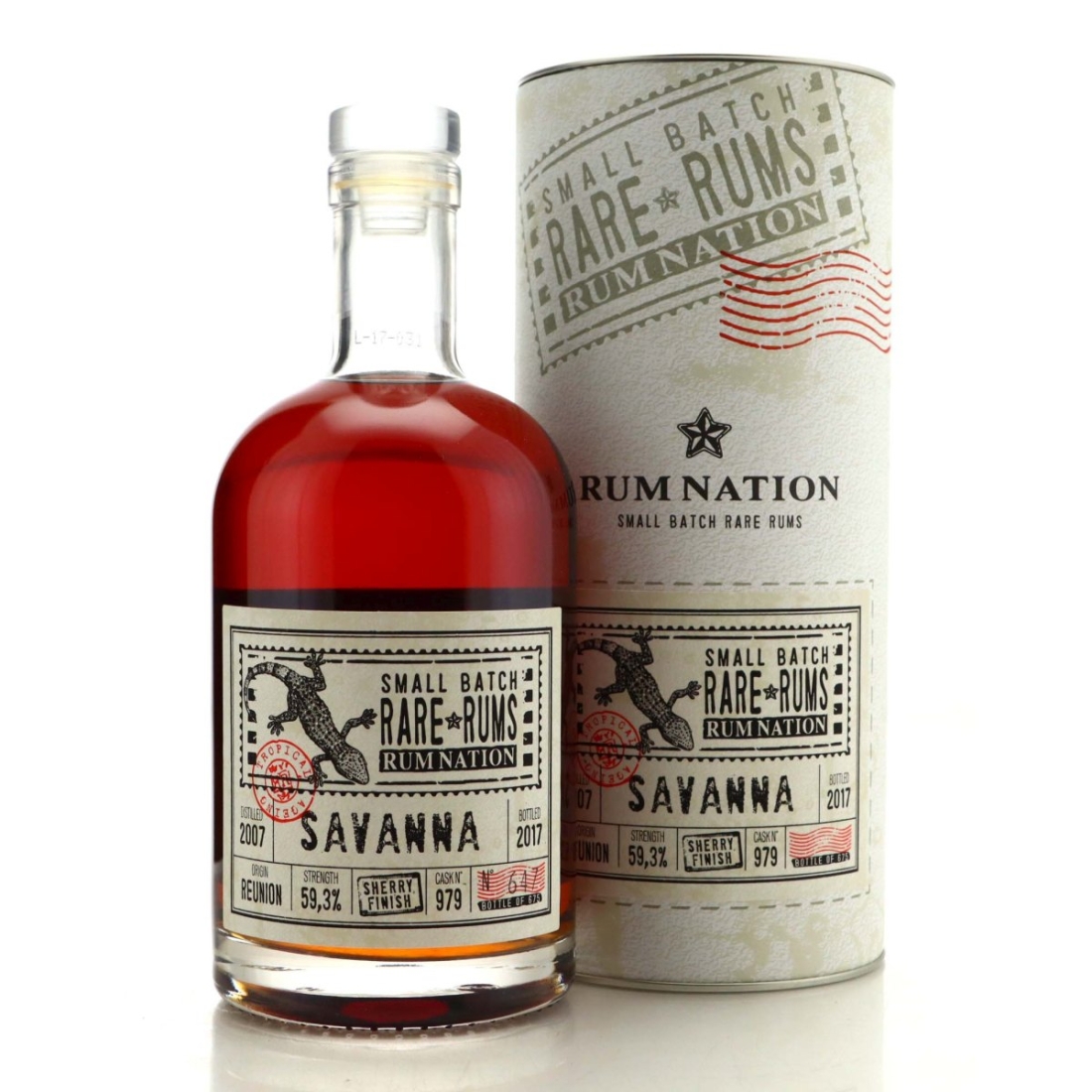 Image for Savanna 2007 Rum Nation Small Batch Sherry Finish