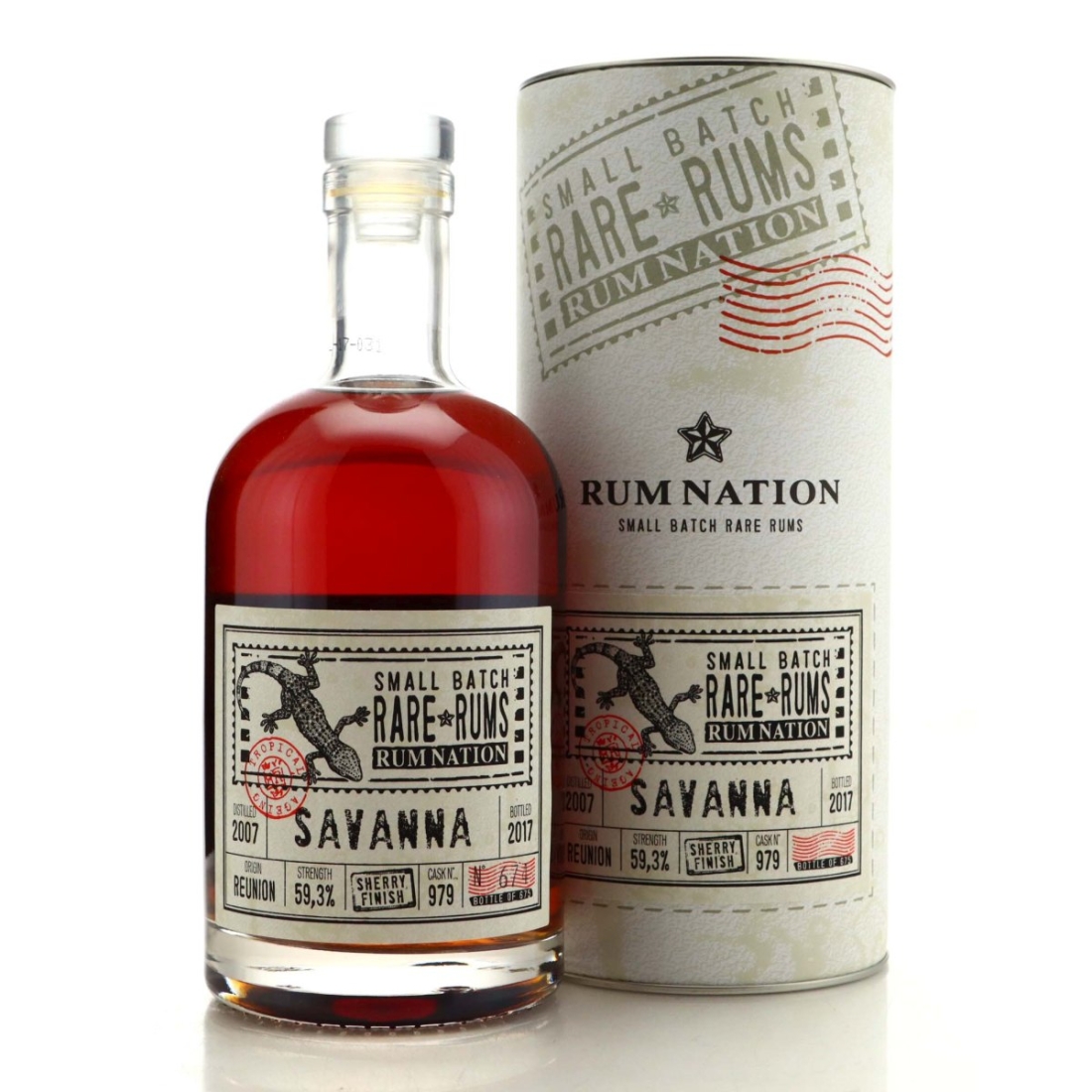 Image for Savanna 2007 Rum Nation Small Batch Sherry Finish