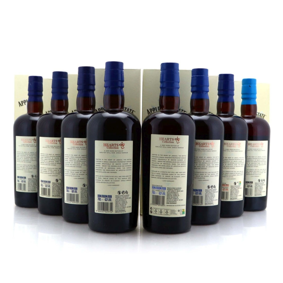Image for Appleton Estate Velier Hearts Collection 8 x 70cl