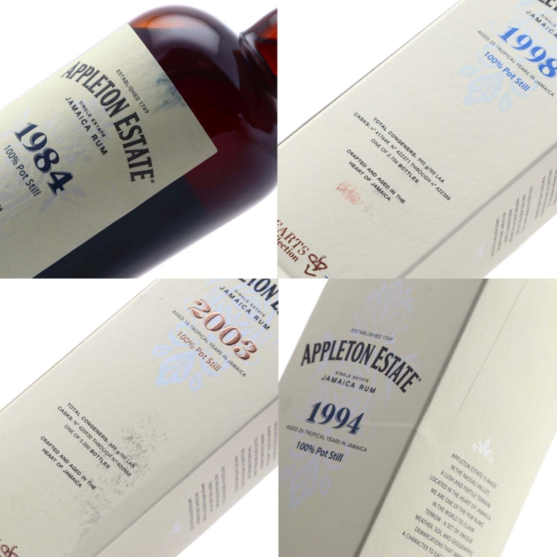 Image for Appleton Estate Velier Hearts Collection 8 x 70cl