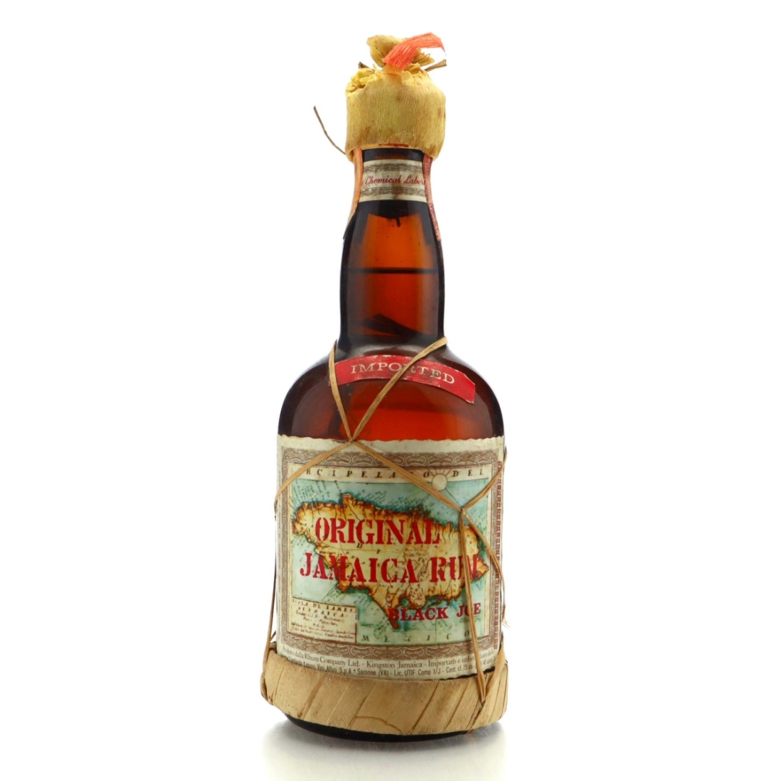 Black Joe Original Jamaica Rum 1970s / Vini Import
