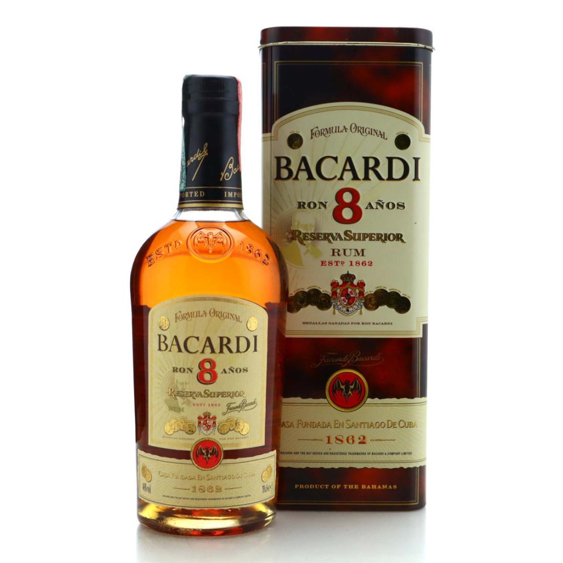 Image for Bacardi 8 Year Old Reserva Superior