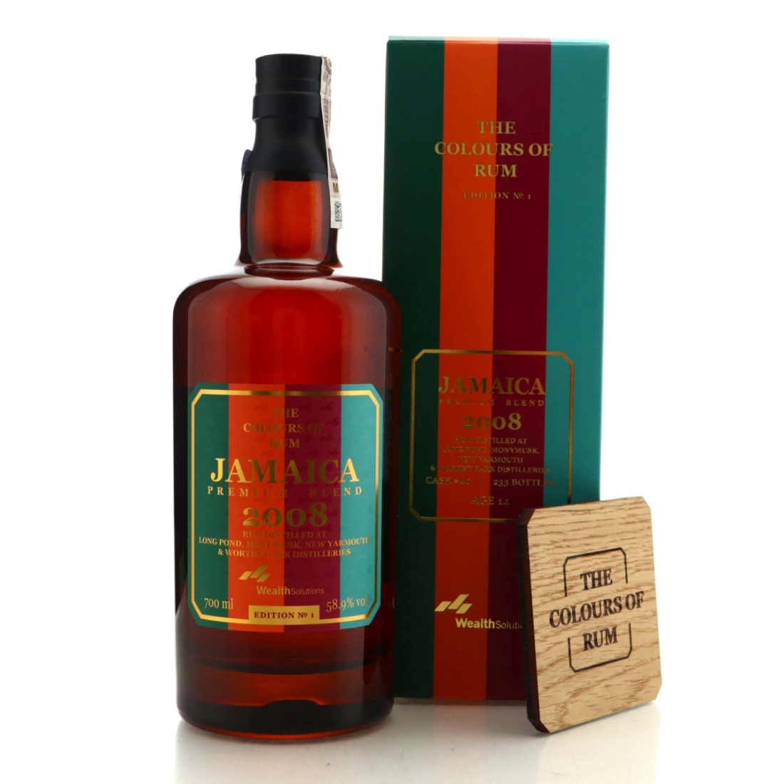 Jamaica Rum 2008 Colours of Rum 14 Year Old