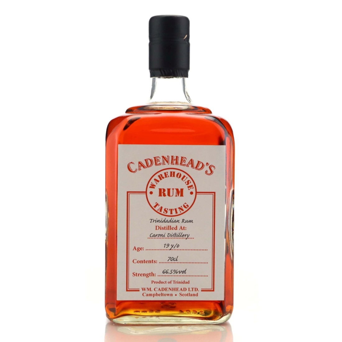 Image for Caroni 19 Year Old Cadenhead's Warehouse Tasting